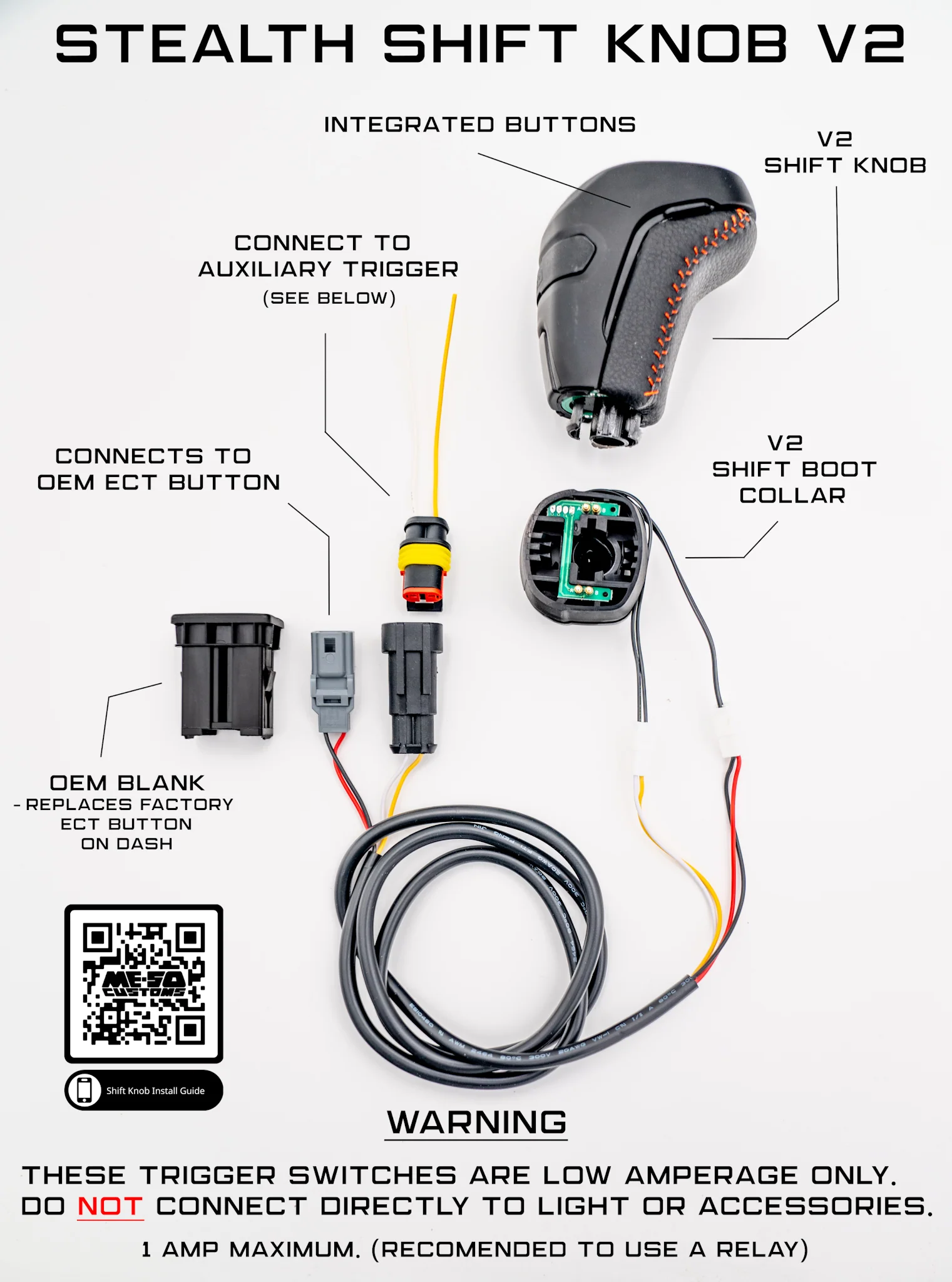MESO Stealth Pro Shift knob V2 - Image 4