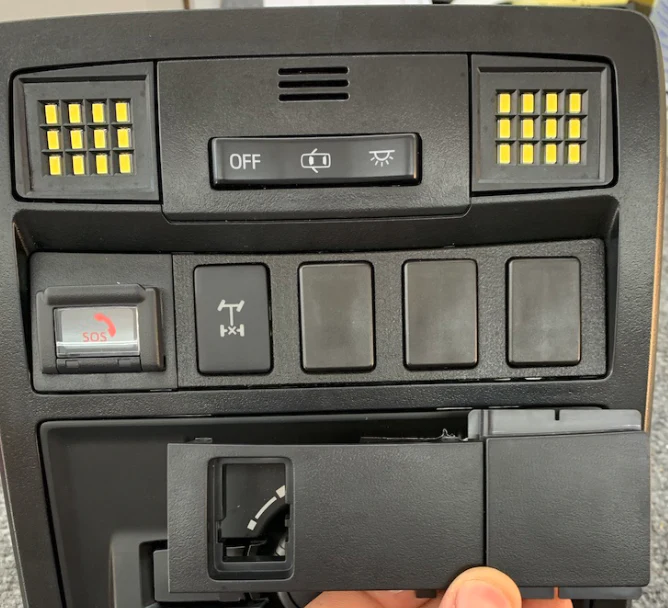 3rd Gen Tacoma Overhead switch panel - Image 11